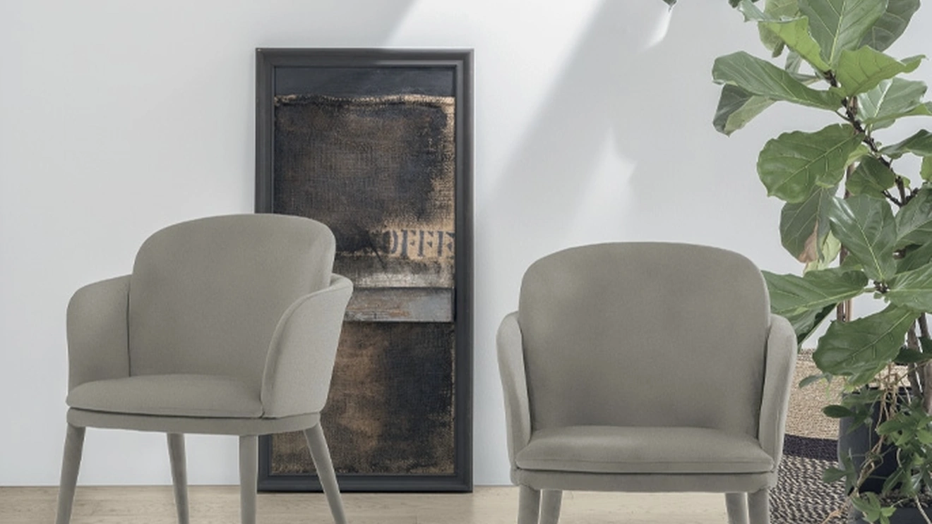 Sedia con braccioli Cleveland Poltroncina di Target Point