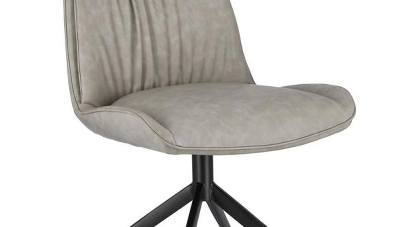Sedia in ecopelle Jordan di Bizzotto