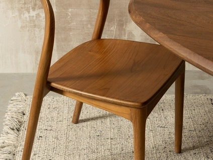 Sedia in teak Miley naturale di Bizzotto