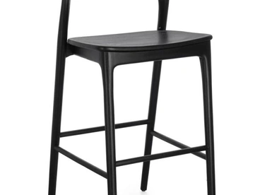 Sgabello Miley in teak di Bizzotto