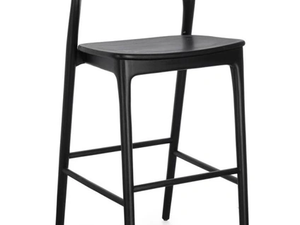 Sgabello Miley in teak di Bizzotto