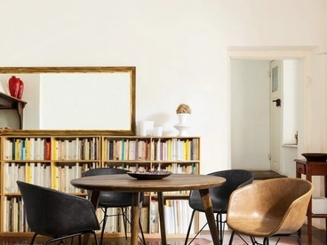 Sedia in ecopelle Warhol di Bizzotto