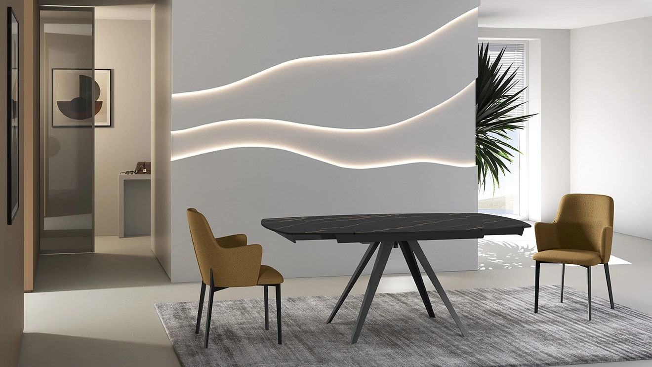 Tavolo Kyoto 120 di Stones