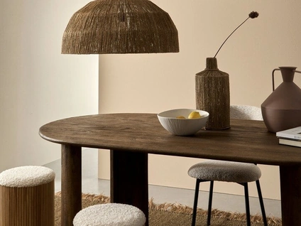 Tavolo in legno Orlando Brown di Bizzotto