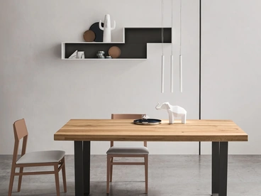 Tavolo Strong in legno massiccio di Maronese