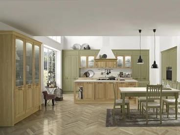 Cucina Classica con isola Mida 08 di Colombini Casa Artec