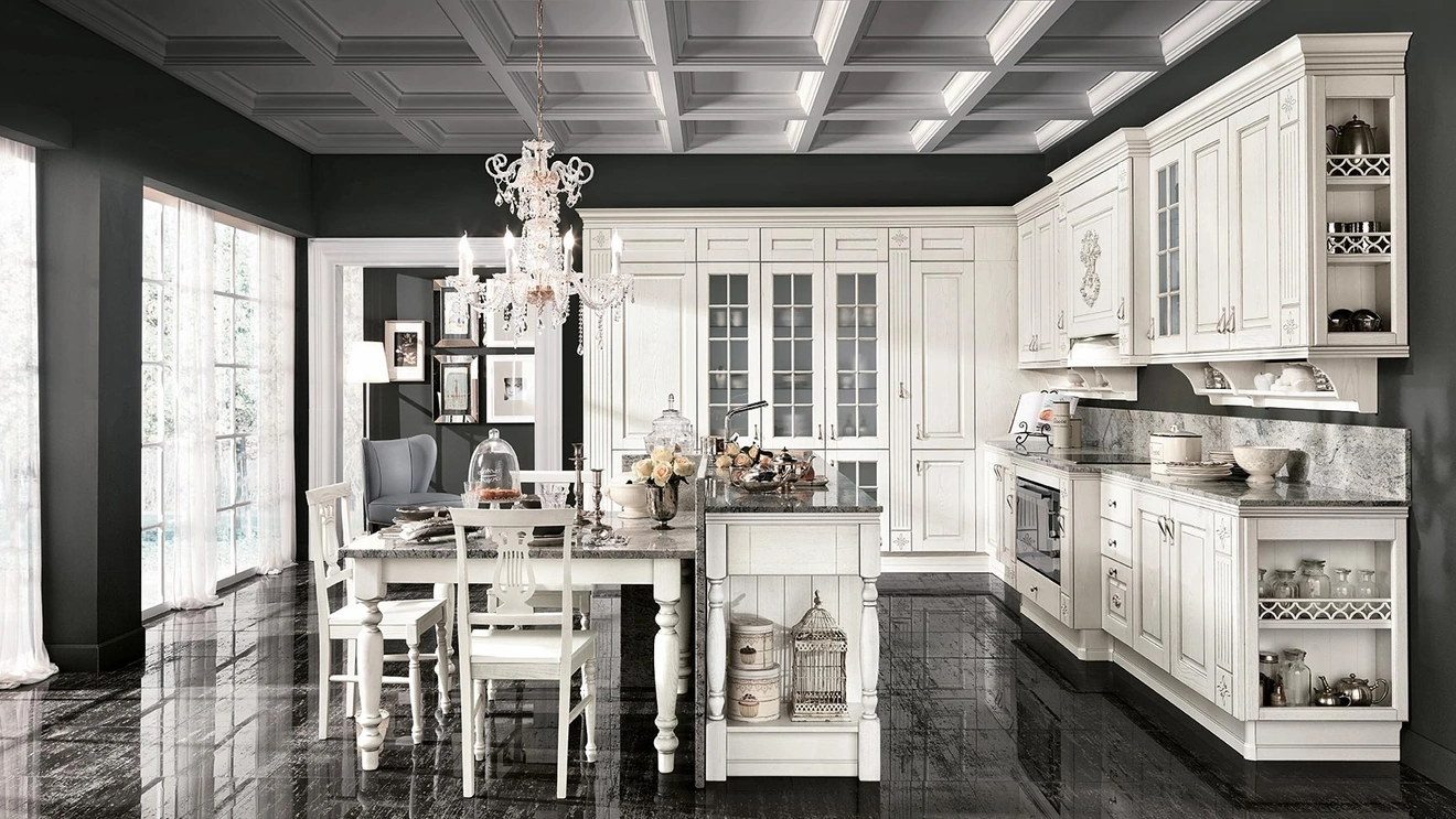 Cucina Classica con isola Opera 04 di Colombini Kitchen