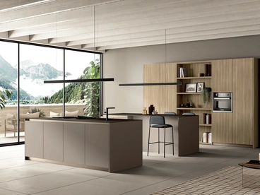 Cucina Moderna con doppia isola Angolo 37 06 di Colombini Kitchen