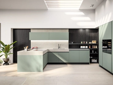 Cucina Moderna con penisola Cloe 01 di Arredo3