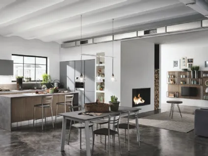 Cucina Moderna Essenza 04 di Colombini Casa Artec