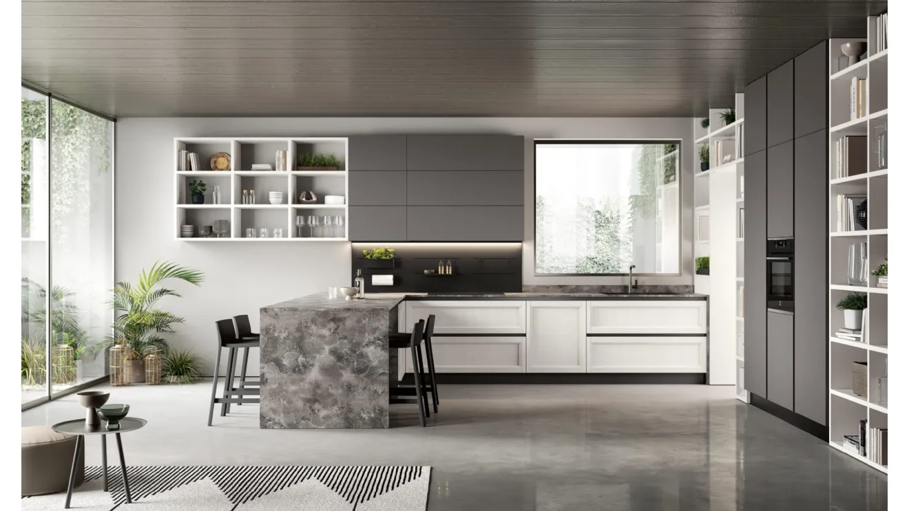 Cucina Moderna Futura 01 di Colombini Casa Artec