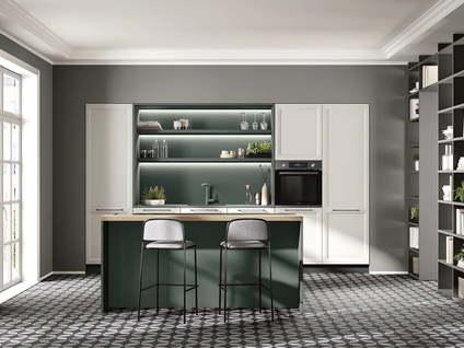 Cucina Moderna con isola Futura 16 di Colombini Casa Artec