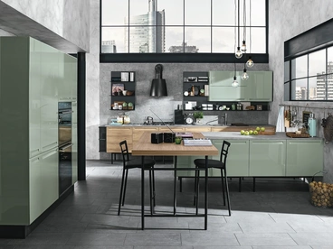 Cucina Moderna con penisola Isla 02 di Colombini Kitchen