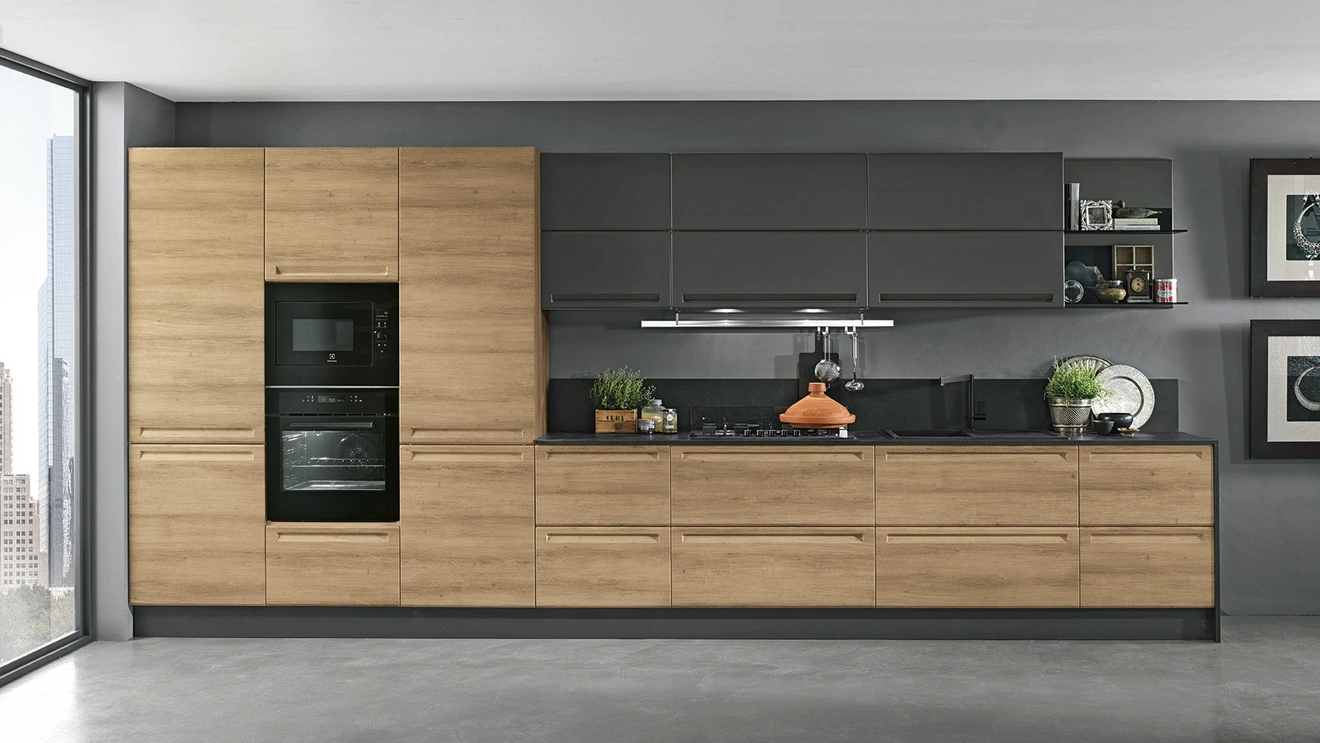 Cucina Moderna lineare Isla 06 di Colombini Casa Artec