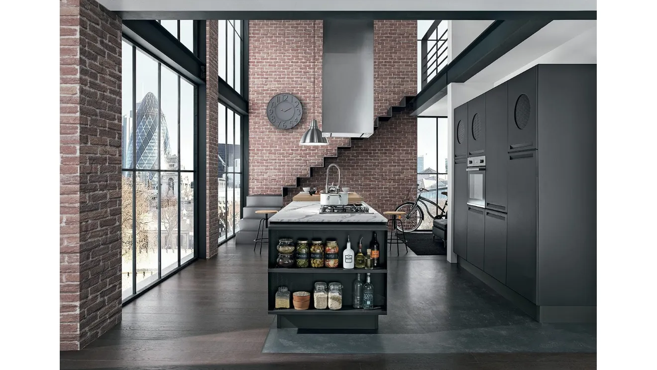 Cucina Moderna Isla di Colombini Casa Artec