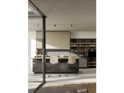 Cucina Moderna Kalì 13 con isola di Arredo3