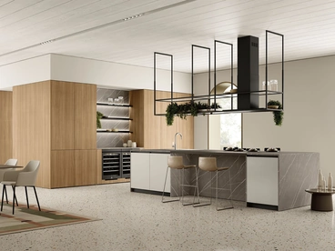 Cucina Moderna con isola Linea 09 di Colombini Casa Artec