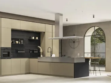 Cucina Moderna con penisola Loft 2|2 08 di Arrex