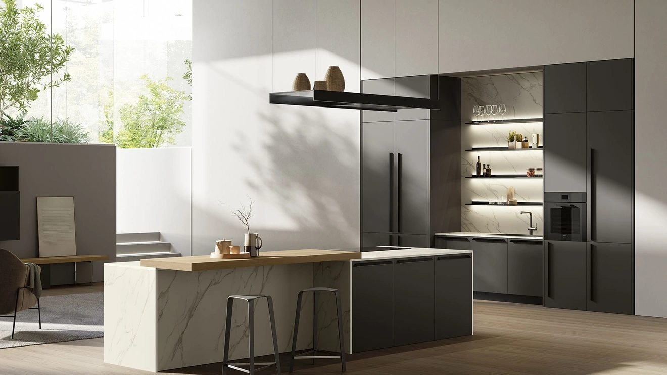 Cucina Moderna con isola Lungomare 06 di Colombini Kitchen