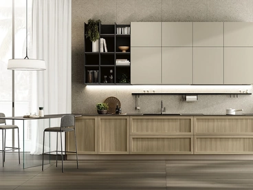 Cucina Moderna con penisola Penta 12 di Colombini Kitchen