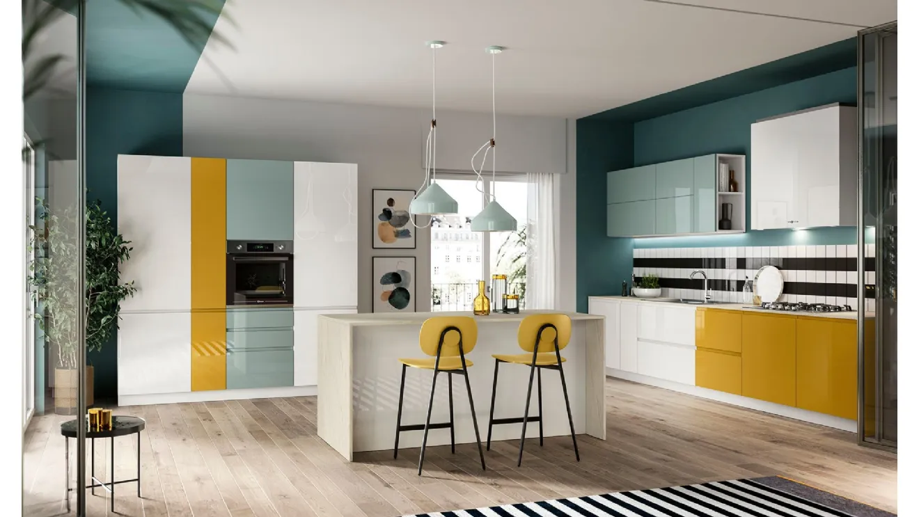 Cucina Moderna Pura 02 di Colombini Casa Artec