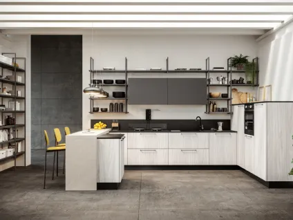 Cucina Moderna Quadra 05 di Colombini Casa Artec
