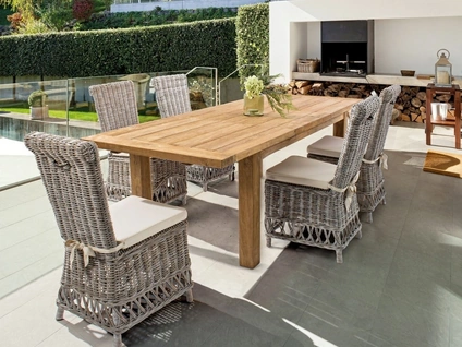 Tavolo in Teak riciclato Bounty di Bizzotto