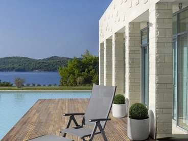 Poltrona da giardino Cruise pieghevole e reclinabile di Bizzotto