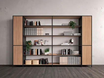 Libreria Ufficio Biblos Grid 04 di Martex