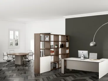 Scrivania Direzionale GO 06 in laccato opaco di Colombini Office