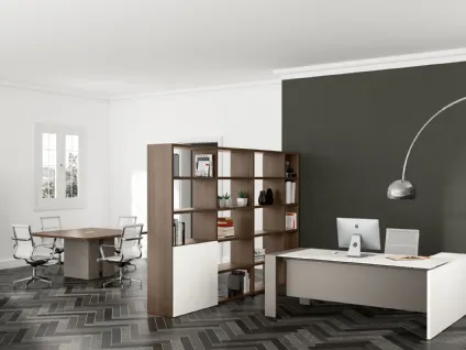 Scrivania Direzionale GO 06 in laccato opaco di Colombini Office
