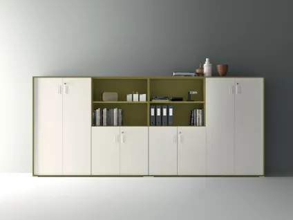 Armadio archivio Ufficio Galaxy con anta battente 02 di Martex