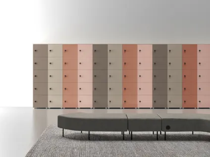 Mobile Ufficio personale Galaxy Lockers di Martex
